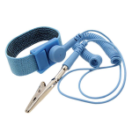 Braccialetto Antistatico Azzurro Bracciale de Polso Cinturino Morsetto 