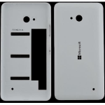 SCOCCA posteriore per Nokia Lumia 640 bianco back cover copri batteria