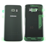 SCOCCA posteriore per Samsung Galaxy S7 G930F nero back cover copri batteria 