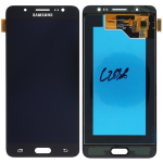 DISPLAY LCD ORIGINALE Samsung SM-J510 Galaxy J5 2016 NERO vetrino touch vetro schermo