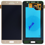 DISPLAY LCD ORIGINALE Samsung SM-J510 Galaxy J5 2016 GOLD ORO touch vetro schermo vetrino