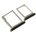 CARRELLO SCHEDA SIM + MICROSD Carrellino Samsung A3 A5 A7 A300 A500 A700 NERO