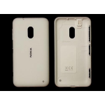 SCOCCA posteriore per Nokia Lumia 620 bianco back cover copri batteria