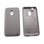 SCOCCA posteriore per Nokia Lumia 620 nero back cover copri batteria