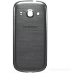 SCOCCA posteriore per Samsung i8190 grigio back cover copri batteria Galaxy S3 Mini