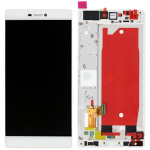 LCD DISPLAY + TOUCH + FRAME COMPLETO PER HUAWEI P8 BIANCO GRA-L09  touchscreen vetro