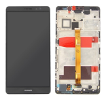 LCD DISPLAY + TOUCH + FRAME COMPLETO PER HUAWEI ASCEND Mate 8 NERO Nxt-L29  touchscreen vetro