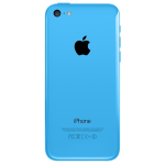 Back Cover Copribatteria posteriore COMPLETO Per apple iphone 5c Celeste scocca retro guscio