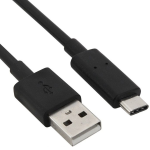 CAVO MICRO USB TYPE C sincronizza dati carica universale alimentazione NERO