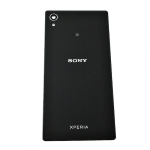 SCOCCA posteriore per Sony Xperia M4 Aqua E2303 E2306 nero back cover NFC copri batteria vetro