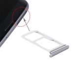 CARRELLO PORTA SIM per SAMSUNG S7 G930 tray carrellino scheda vano lettore BIANCO micro sd
