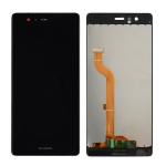 LCD DISPLAY + TOUCH COMPLETO PER HUAWEI P9 NERO EVA-L09 touchscreen vetro