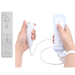 KIT CONTROLLER WII MOTION PLUS INTEGRATO + NUNCHUCK + GUSCIO TELECOMANDO MOTION WII