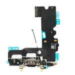 CONNETTORE di carica ricarica completo di flat audio per iPhone 7 nero dock microfono