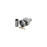 CONNETTORE BNC A CRIMPARE PER CAVI RG59 (CONF. 10PZ) - CV-AD-006