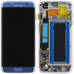 DISPLAY LCD ORIGINALE Samsung G935F Galaxy S7 EDGE BLUE vetrino touch vetro schermo