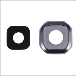 LENTE VETRO FOTOCAMERA POSTERIORE BACK NERO per SAMSUNG GALAXY A3 2016 A310 camera vetrino retro