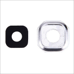 LENTE VETRO FOTOCAMERA POSTERIORE BACK BIANCO per SAMSUNG GALAXY A3 2016 A310 camera vetrino retro