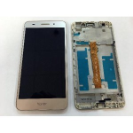LCD DISPLAY + TOUCH + FRAME COMPLETO PER HUAWEI Y6 II 2 ORO touchscreen vetro