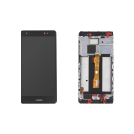 LCD DISPLAY + TOUCH + FRAME COMPLETO PER HUAWEI ASCEND Mate S NERO touchscreen vetro oro