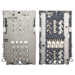 LETTORE SCHEDA SIM CARD PER SAMSUNG S7 EDGE SM-G935 SM-G935F socket no flat flex