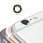 LENTE per fotocamera posteriore iPhone 7 back camera lens supporto anello GOLD