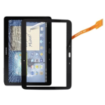 VETRO TOUCH SCREEN per SAMSUNG Galaxy TAB 3 10.1 P5200 P5210 NERO NO LOGO