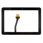 VETRO TOUCH SCREEN per SAMSUNG Galaxy TAB 2 10.1 P5100 P5100 NERO NO LOGO