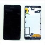 DISPLAY LCD COMPLETO PER NOKIA LUMIA 550 FRAME TOUCHSCREEN schermo NERO touch screen