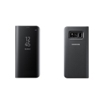CUSTODIA CLEAR VIEW CASE COVER Originale Samsung EF-ZG950CBE Per Galaxy S8 G950F Nera