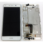 LCD DISPLAY + TOUCH + FRAME COMPLETO PER HUAWEI ASCEND Y5 II 2 BIANCO touchscreen vetro