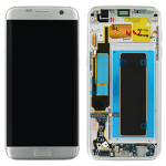 DISPLAY LCD ORIGINALE Samsung G935F Galaxy S7 EDGE SILVER vetrino touch vetro schermo