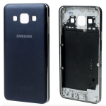 SCOCCA posteriore per Samsung Galaxy A3 A300 nero back cover copri batteria