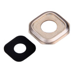 LENTE VETRO FOTOCAMERA POSTERIORE BACK ORO per SAMSUNG GALAXY A3 2016 A310 camera vetrino retro