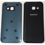 SCOCCA posteriore per Samsung Galaxy A3 2017 A320 nero back cover copri batteria