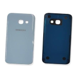 SCOCCA posteriore per Samsung Galaxy A3 2017 A320 blu grey back cover copri batteria