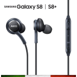 CUFFIE AURICOLARI SAMSUNG ORIGINALI NERO AKG EO-IG955 universale Per Galaxy S8/S8+ Plus