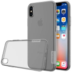 CUSTODIA Nillkin Nature originale TPU Protective cover Case iPhone X Xs grigia