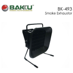 VENTOLA AD ASPIRAZIONE PER FUMO E PIOMBO DA SALDATURA BK-493 30W