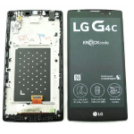 DISPLAY LCD SCHERMO per Lg G4C G4 mini H525N NERO/BIANCO touch vetro modulo completo touchscreen