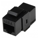 FRUTTO KEYSTON RJ45 UTP CAT6, COLORE NERO