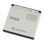BATTERIA originale ricambio Sony Ericsson EP500 per XPERIA MINI X8 / VIVAZ PRO / VIVAZ U 1200mAh