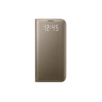CUSTODIA LED VIEW COVER originale Samsung EF-NG935PFE per GALAXY S7 EDGE GOLD ORO