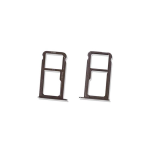 CARRELLO PORTA SIM per HUAWEI P9 LITE tray carrellino scheda lettore NERO