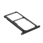 CARRELLO PORTA SIM per HUAWEI P10 tray carrellino scheda lettore NERO