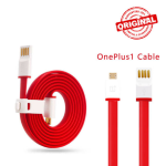 ONEPLUS CAVO DATI RICARICA ORIGINALE USB MICRO FLAT RED PER ONEPLUS 1ST