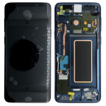 Display per Samsung G965 (Ori. Service Pack - Coral Blue - Con frame)