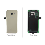 SCOCCA posteriore per Samsung Galaxy A3 2017 A320 GOLD oro back cover copri batteria