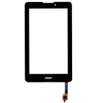 VETRINO touchscreen per ACER ICONIA ONE TAB A1-713 A713 7" nero vetro touch screen