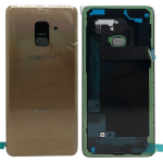 SCOCCA posteriore ORIGINALE per Samsung Galaxy A8 2018 A530 gold oro back cover copri batteria 